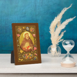Placa Expositora Santo Dominic (PM 02) 5"x7" Plaque 1 con Easel