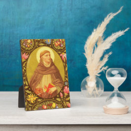 Placa Expositora Santo Dominic (PM 02) 5"x7" Plaque 2 con Easel