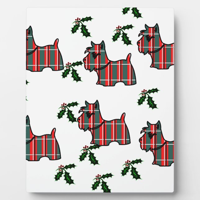 PLACA EXPOSITORA SCOTTISH TERRIER (Frente)