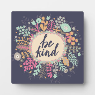 Placa Expositora Sé amable