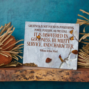 Placa Expositora Se descubre la grandeza