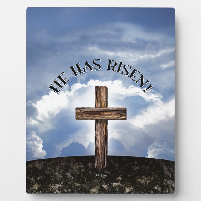 Placa Expositora Se Ha Elevado El Cielo Cruzado. (Frente)