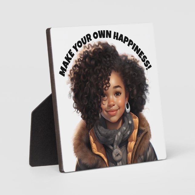 PLACA EXPOSITORA ¡SEA FELIZ! (Anverso)