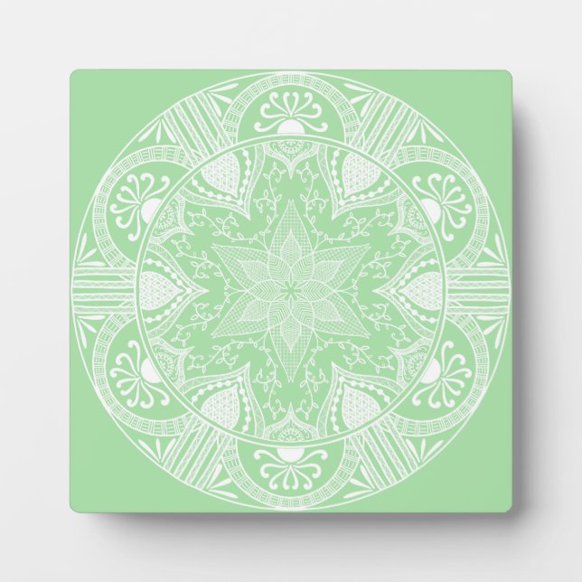 Placa Expositora Seafoam Mandala (Frente)