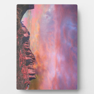 Placa Expositora SEDONA ARIZONA Red Rock Sunset