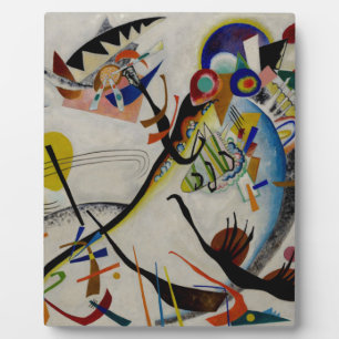 Placa Expositora Segmento azul de Kandinsky