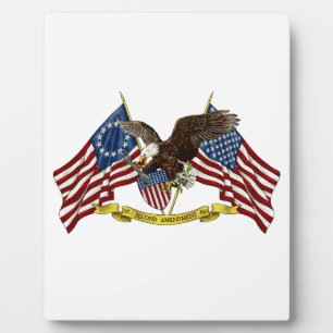 Placa Expositora Segunda Enmienda Liberty Eagle
