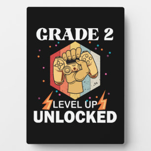 Placa Expositora Segundo Grado Desbloqueado Nivel De Vuelta A La Es