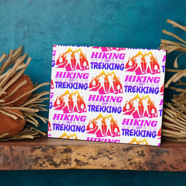 Placa Expositora Senderismo o senderismo (Lado)