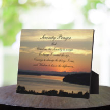 Serenity Prayer Naranja Seascape Sunset