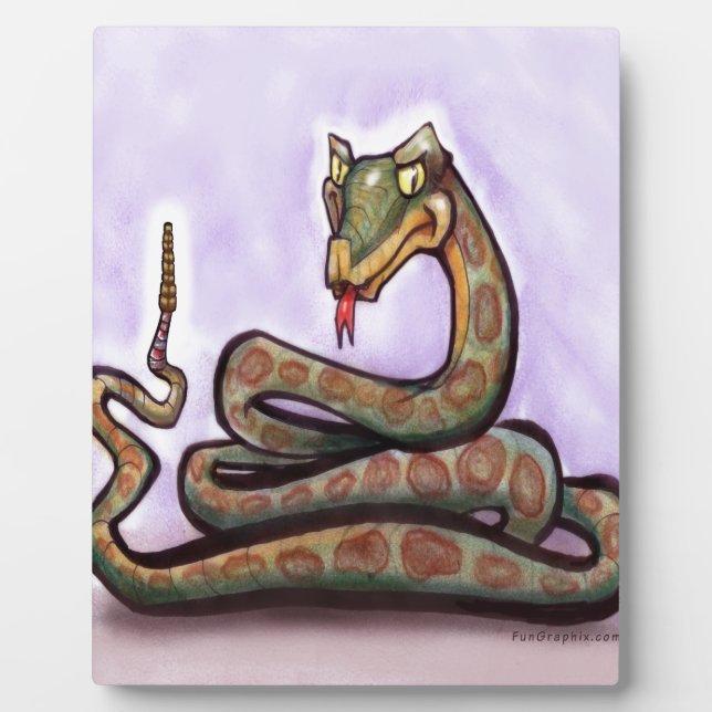 Placa Expositora Serpiente (Frente)