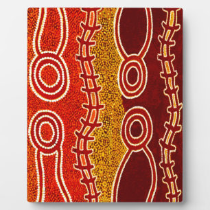 Placa Expositora Serpientes aborígenes.