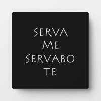 Serva me servabo te
