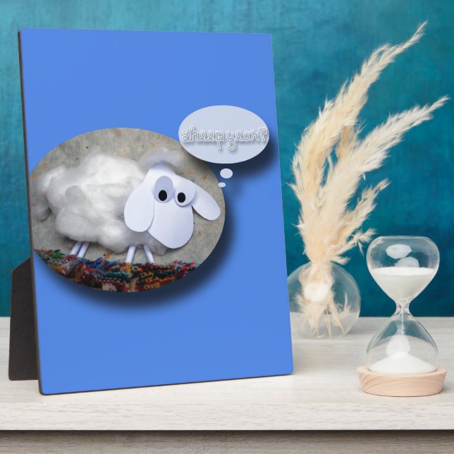 Placa Expositora Sheep Year? Chinese New Year 2015 (Lado)