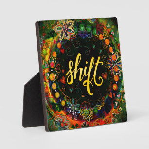 Placa Expositora "Shift'' ONE WORD Inespirivity Plaque