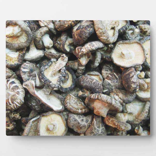 Placa Expositora Shiitake Mushrooms (Frente)
