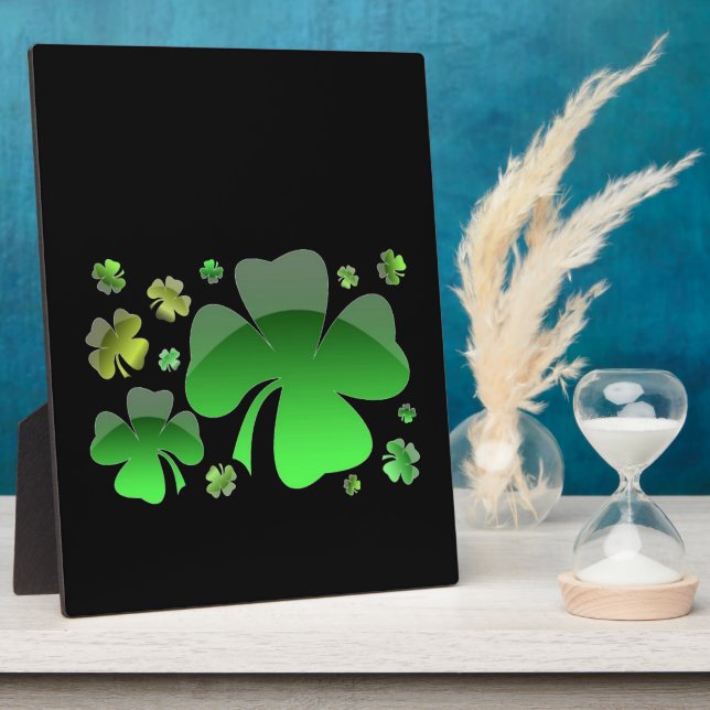 Placa Expositora Shiney Shamrocks (Lado)
