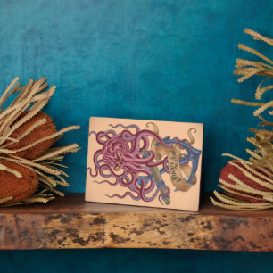 Placa Expositora Shiver My Soul   Octopus Tatto