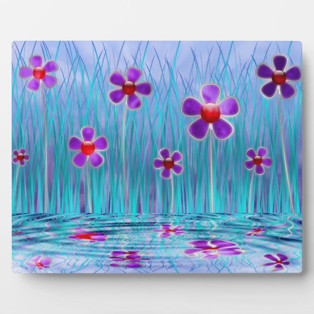 Placa Expositora Shy Daisies Photo Plaque (Frente)