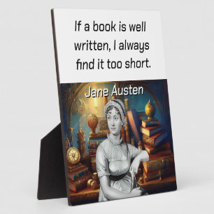 Placa Expositora Si un libro está bien escrito, me parece demasiado