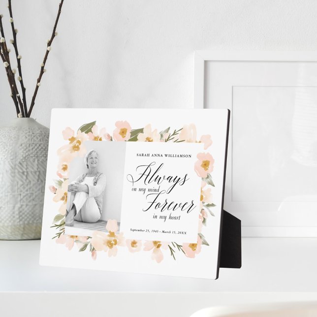 Placa Expositora Siempre pensando en mi memoria (Subido por el creador)