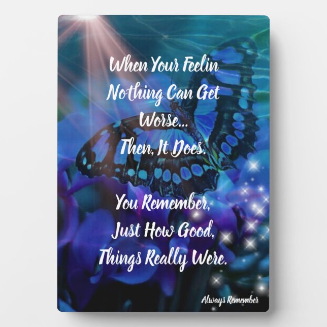 Placa Expositora Siempre recordar (Frente)