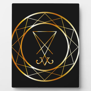 Placa Expositora Sigilia de Lucifer