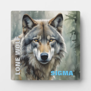 Placa Expositora Sigma Male Lone Wolf