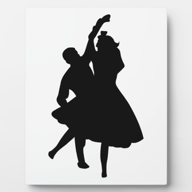 PLACA EXPOSITORA SILHOUETTE DANCERS (Frente)