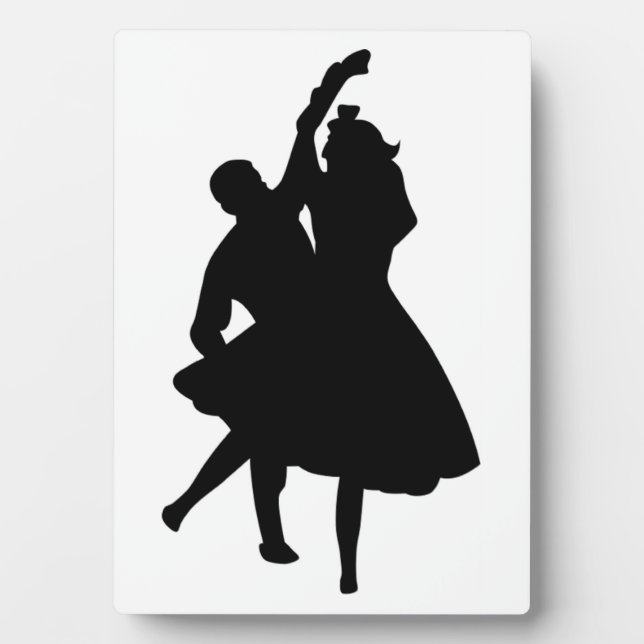 PLACA EXPOSITORA SILHOUETTE DANCERS (Frente)