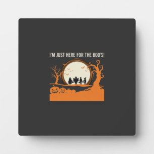 Placa Expositora Silueta de fantasma de Halloween Boo