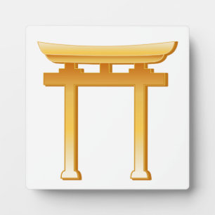 Placa Expositora Símbolo Shinto