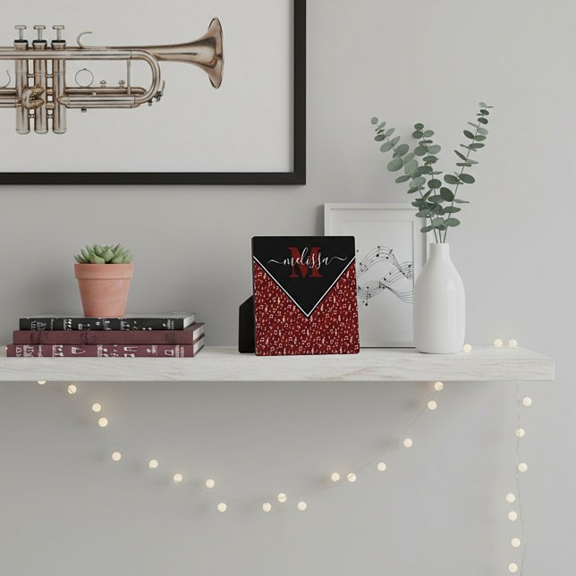 Placa Expositora Símbolos musicales personalizados (Subido por el creador)