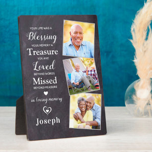 Placa Expositora Simpatía de poemas conmemorativos personalizados 3