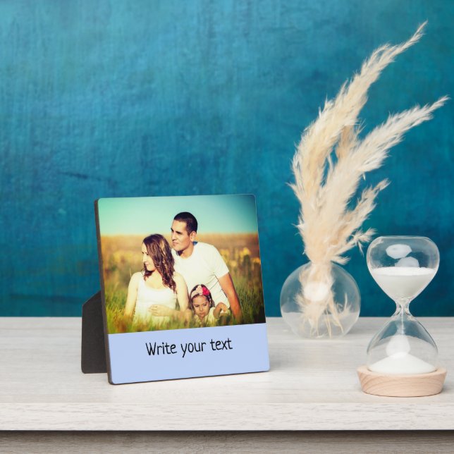 Placa Expositora simple mínimo añadir navidades de fotos de texto p (in situ)