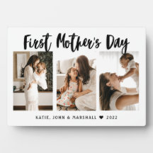 Simple primer día de la madre caligrafía 3 regalo