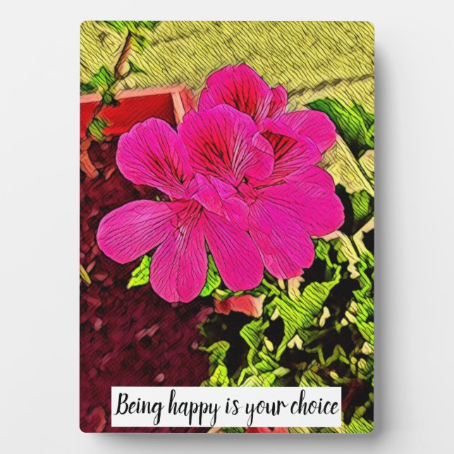 Placa Expositora Sinfonía de Jardín en llamas (Frente)