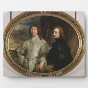 Placa Expositora Sir Endymion Porter (1587-1649) y el Artista, c.