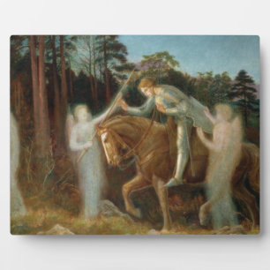 Placa Expositora Sir Galahad, c.1894 (aceite sobre lienzo)