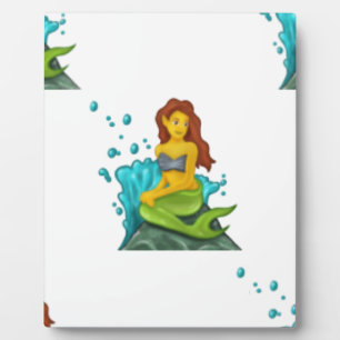 Placa Expositora sirena de emoji