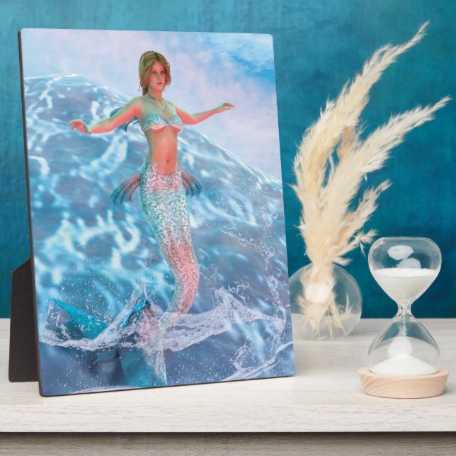 Placa Expositora Sirena de Fantasía (Lado)