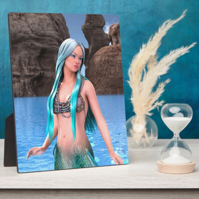 Placa Expositora Sirena de Fantasía (Lado)