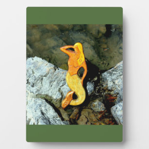 Placa Expositora sirena rubia