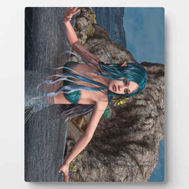 Placa Expositora Sirena Ultramarina (Frente)