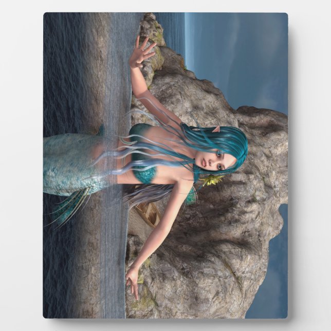 Placa Expositora Sirena Ultramarina (Frente)