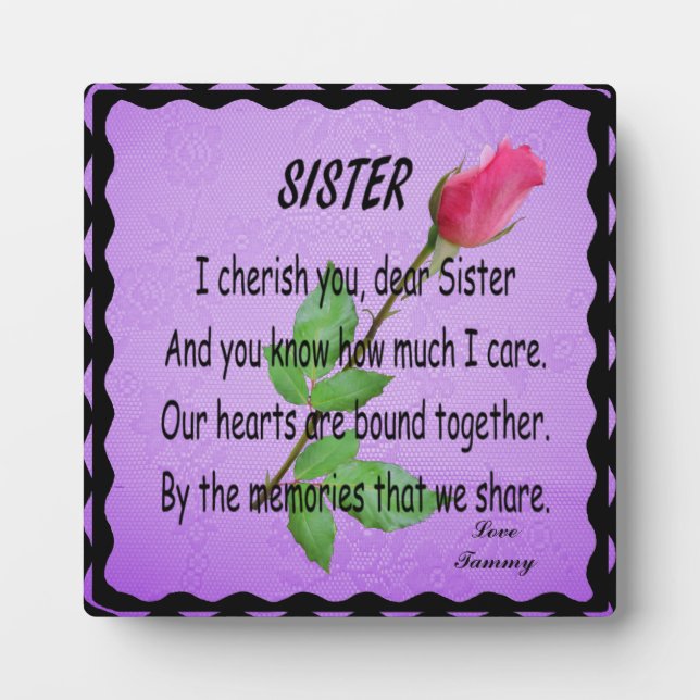 PLACA EXPOSITORA SISTER-PLAQUE (Frente)