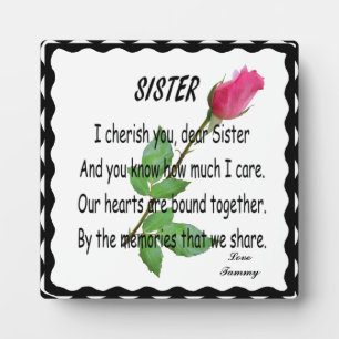 PLACA EXPOSITORA SISTER-PLAQUE