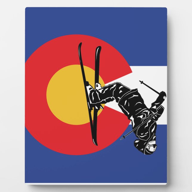 Placa Expositora Ski Colorado (Frente)