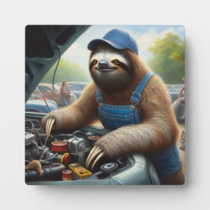 Placa Expositora Sloth Mechanic
