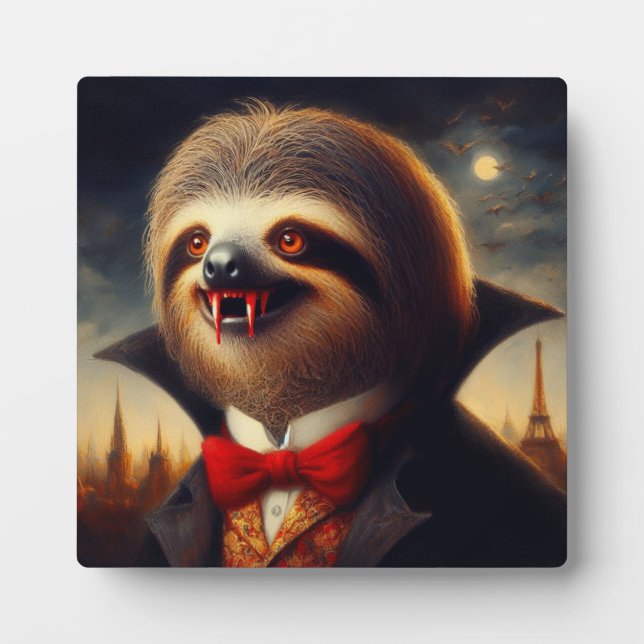 Placa Expositora Sloth Vampire (Frente)